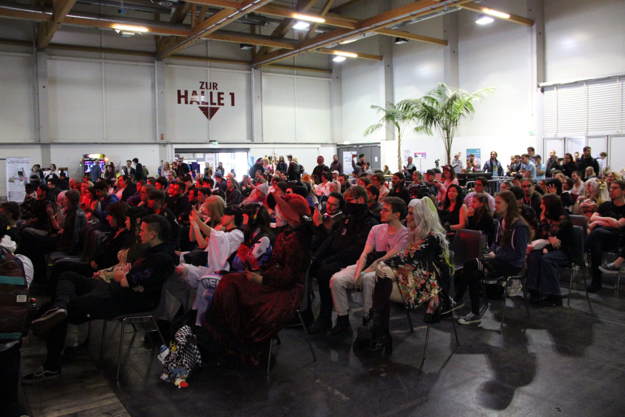 Publikum bei der Hauptbühne